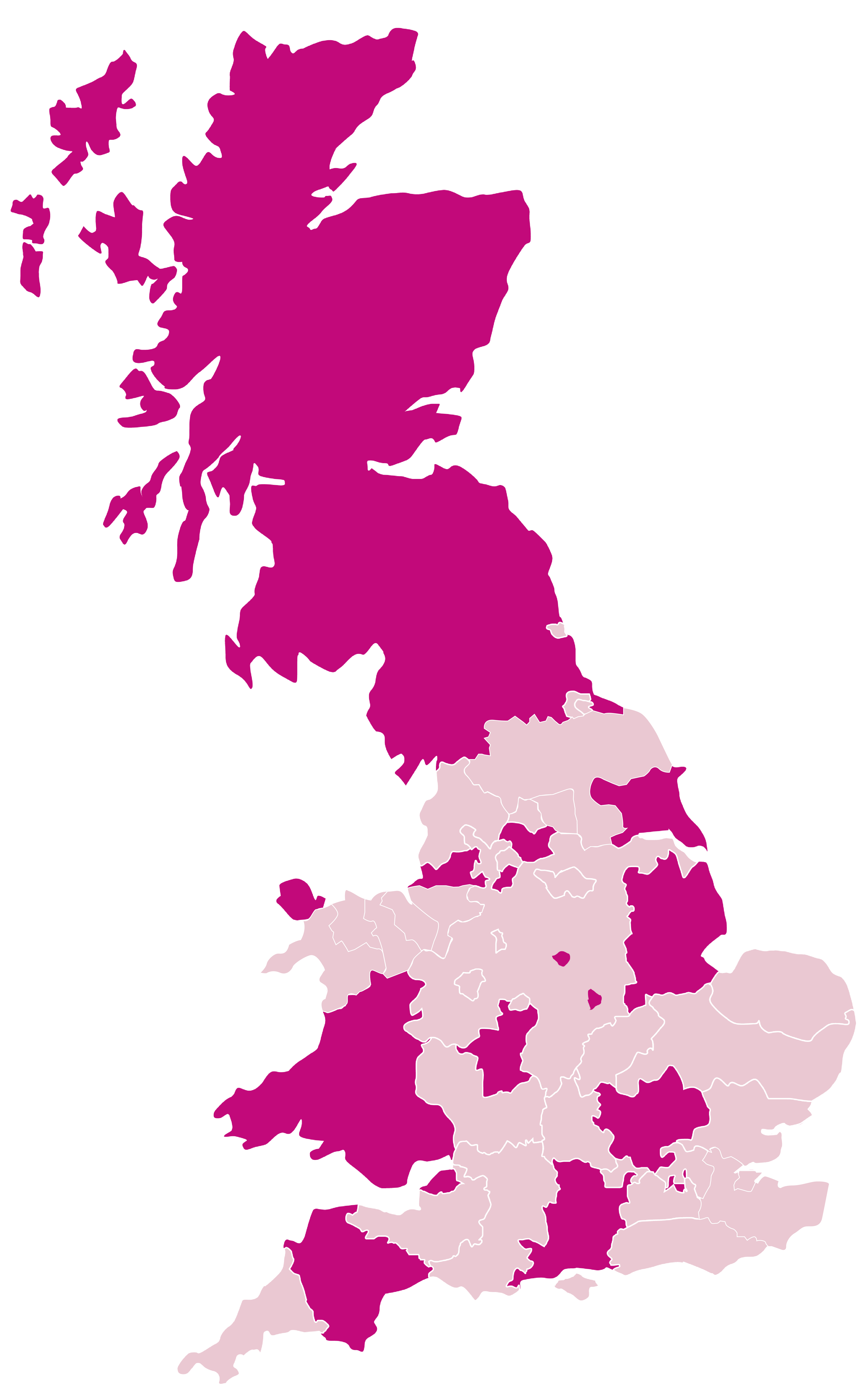 CareCubed Customer Map